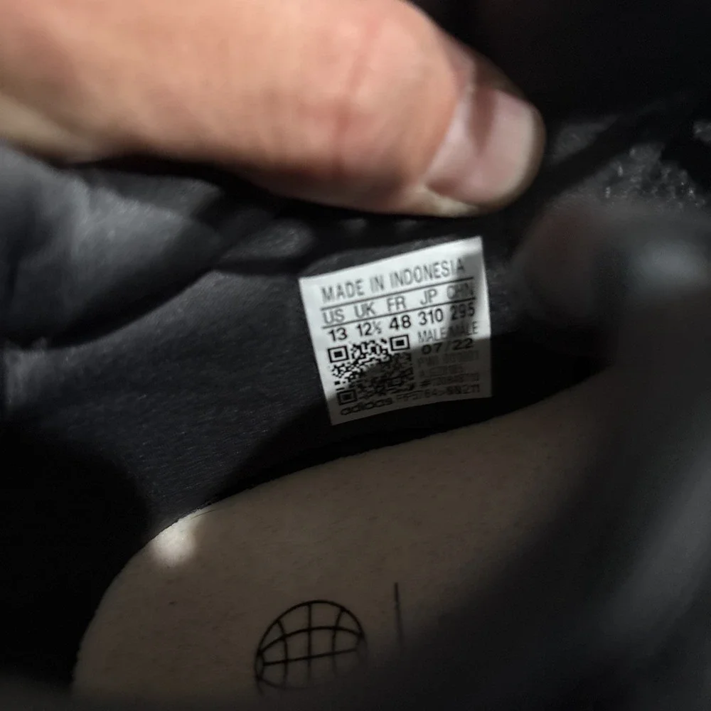 Size 13 - adidas Racer TR21 Black Sonic Ink